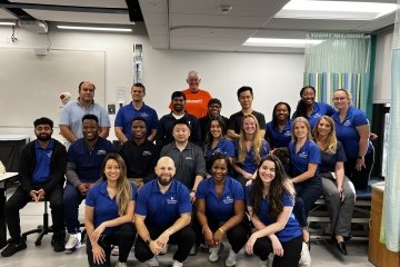 Mercy University Physical Therapy Program faculty and students