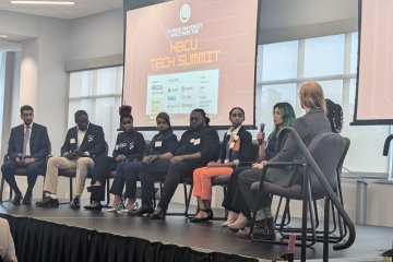 Mercy University student represents TechWise Program at National Tech Summit