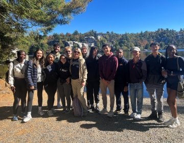 Business Honors Students at Minnewaska Park