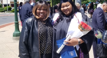 Sharon and Joyia Garrant Graduating Together