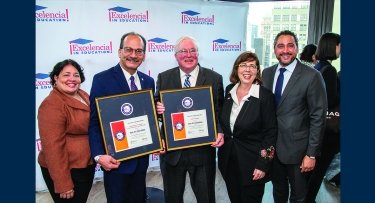 Photo of college presidents at Seal of Excelencia celebration