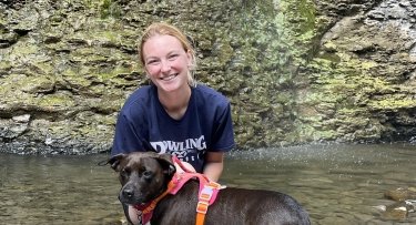 Mercy Physical Therapy student Lindsey Noack